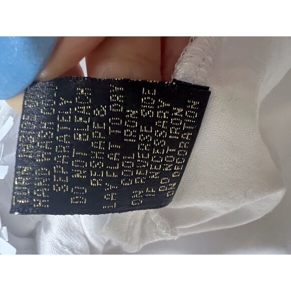 Twiggy London Tank Top Large White Sequins Front  HSN Classic Silhouette - Picture 11 of 11